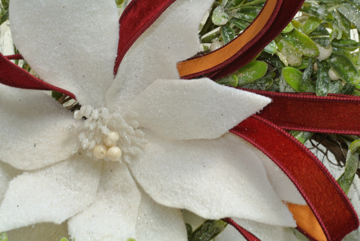 Mistletoe Christmas Wreath