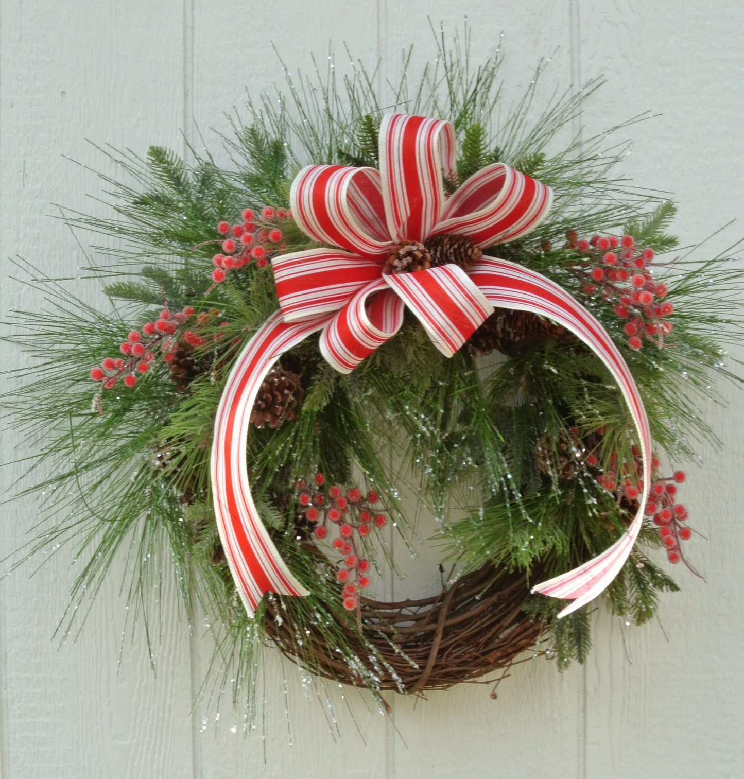 Pine and Berry Classic Wreath